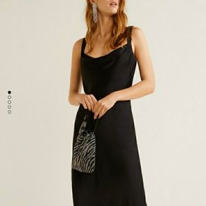 Mango Satin Dress